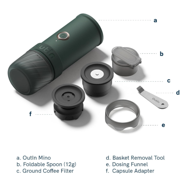 Outin Mino Portable Electric Espresso Machine