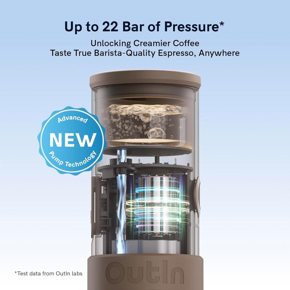 Outin Mino Portable Electric Espresso Machine - Image 4