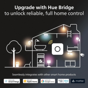 Philips Hue Smart Light Bulbs Starter Kit - Image 10