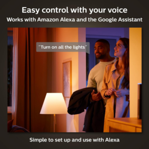 Philips Hue Smart Light Bulbs Starter Kit - Image 4