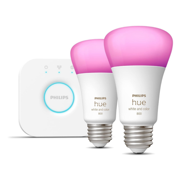 Philips Hue Smart Light Bulbs Starter Kit