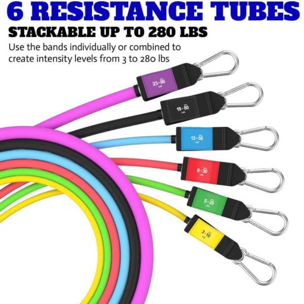 Bodylastics Patented Basic Series Resistance Band Set