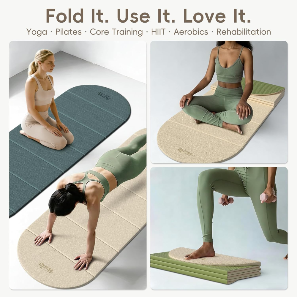 Foldable Yoga Mat 10mm Thick - Image 6